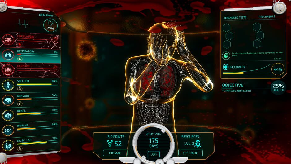 Screenshot from Bio Inc. Redemption
