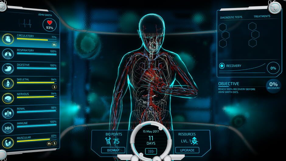 Screenshot from Bio Inc. Redemption