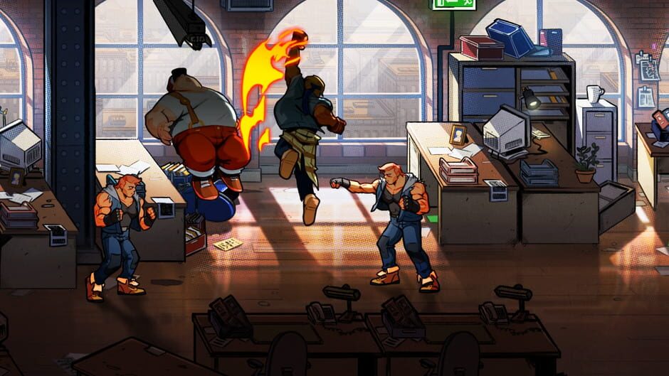Screenshot from Streets of Rage 4