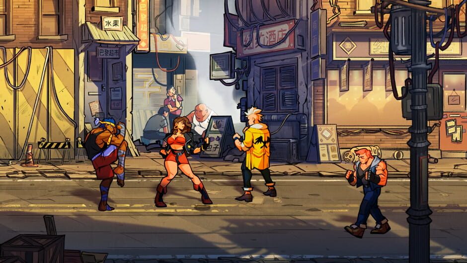 Screenshot from Streets of Rage 4