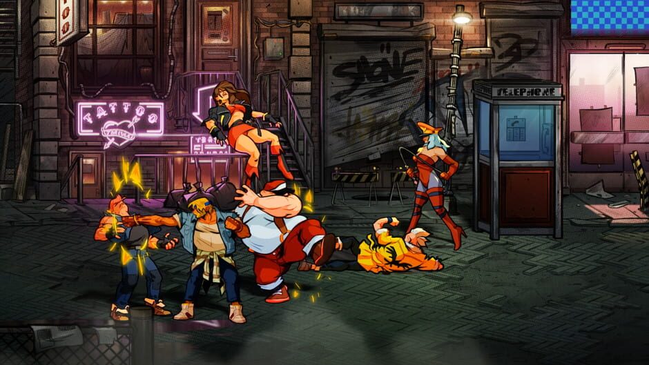 Screenshot from Streets of Rage 4