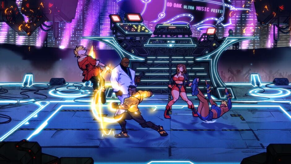 Screenshot from Streets of Rage 4