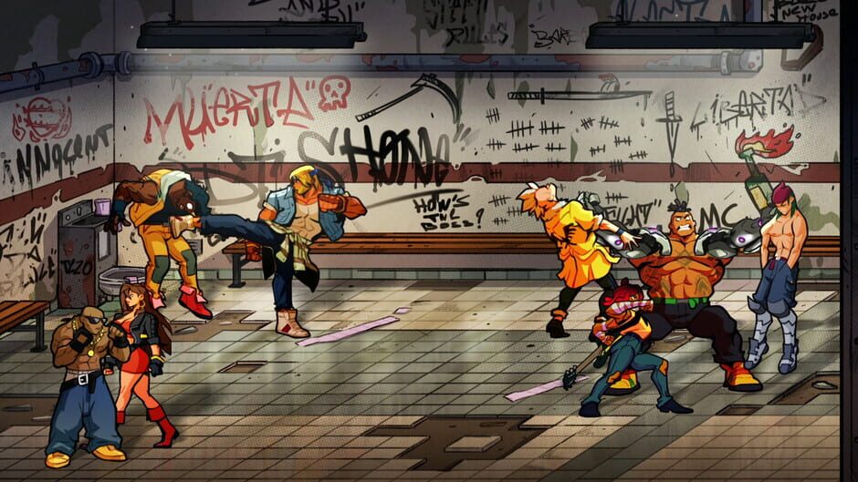 Screenshot from Streets of Rage 4