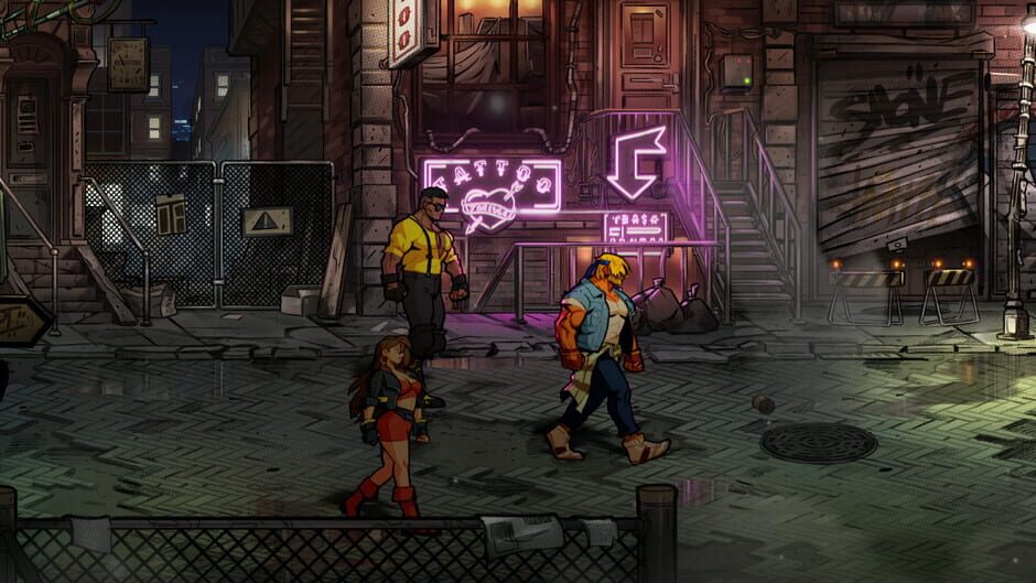 Screenshot from Streets of Rage 4
