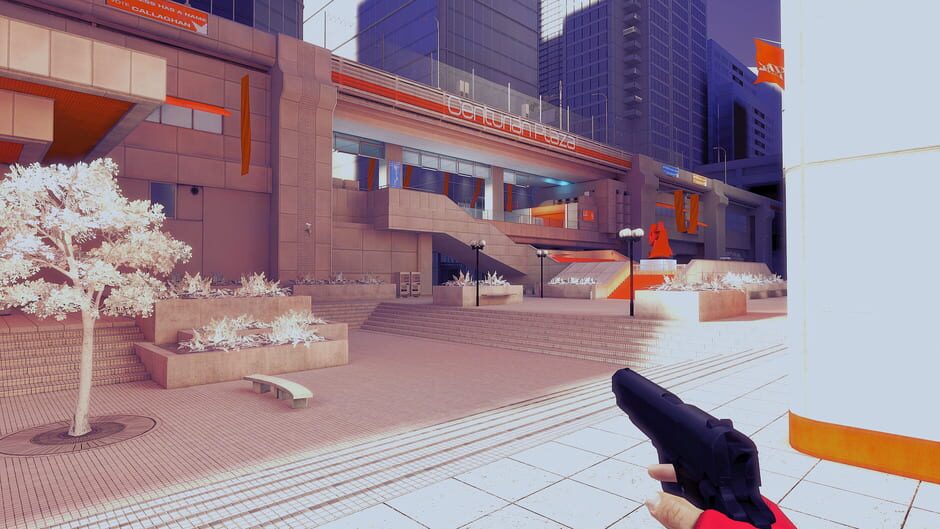 Screenshot from Mirror's Edge