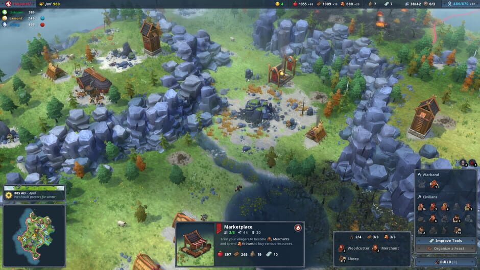Screenshot from Northgard