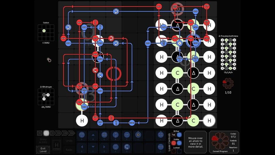 Screenshot from SpaceChem