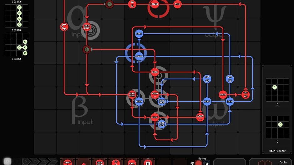 Screenshot from SpaceChem