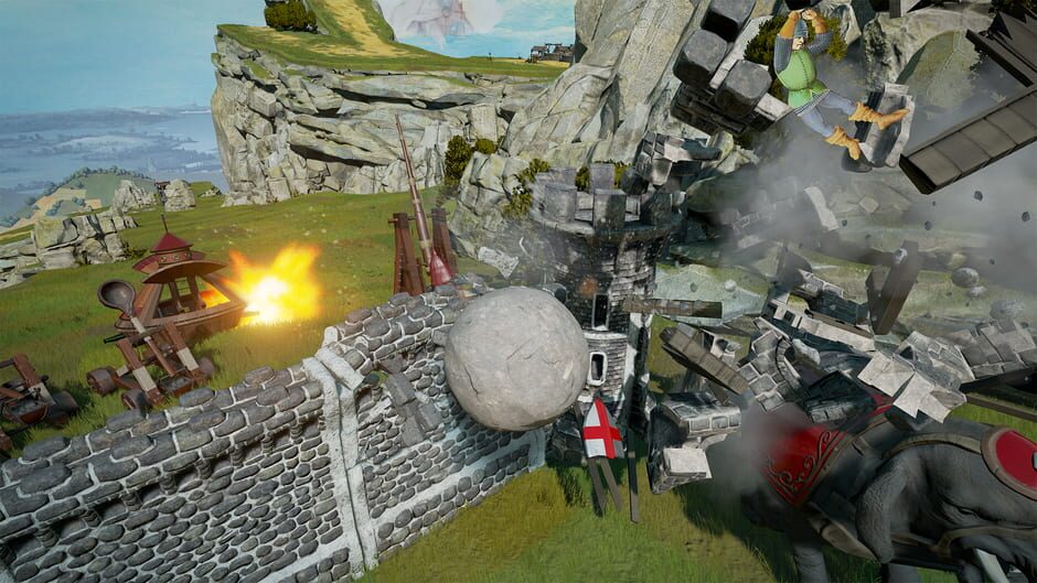 Screenshot from Rock of Ages 2: Bigger & Boulder
