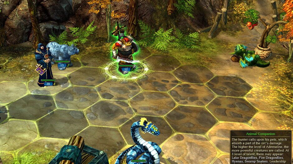 Screenshot from King's Bounty: Crossworlds