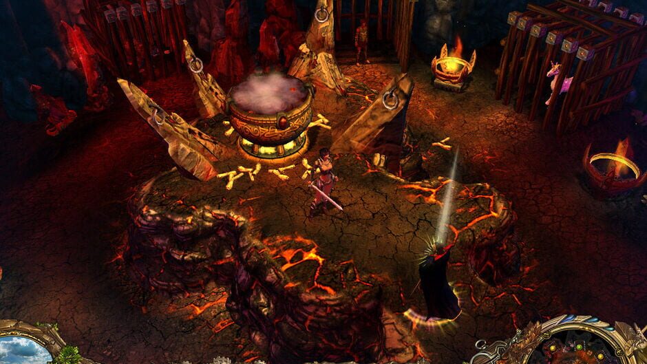 Screenshot from King's Bounty: Crossworlds