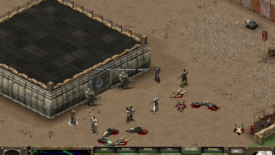 Screenshot from Fallout Tactics: Brotherhood of Steel