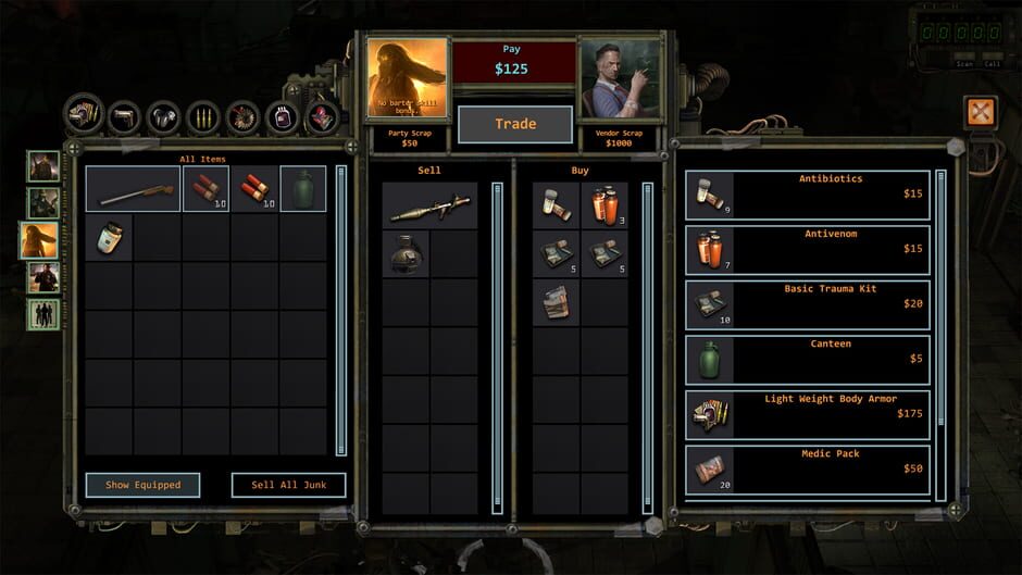 Screenshot from Wasteland 2
