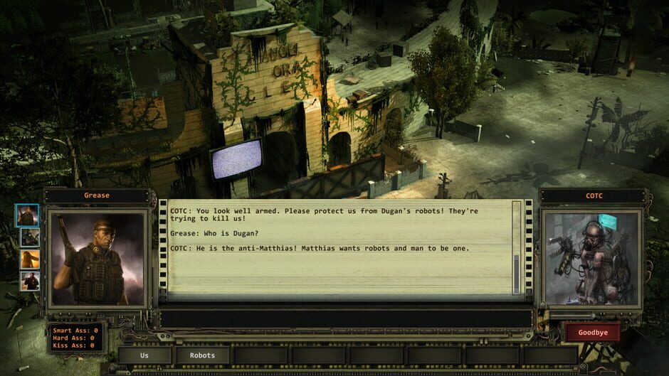 Screenshot from Wasteland 2