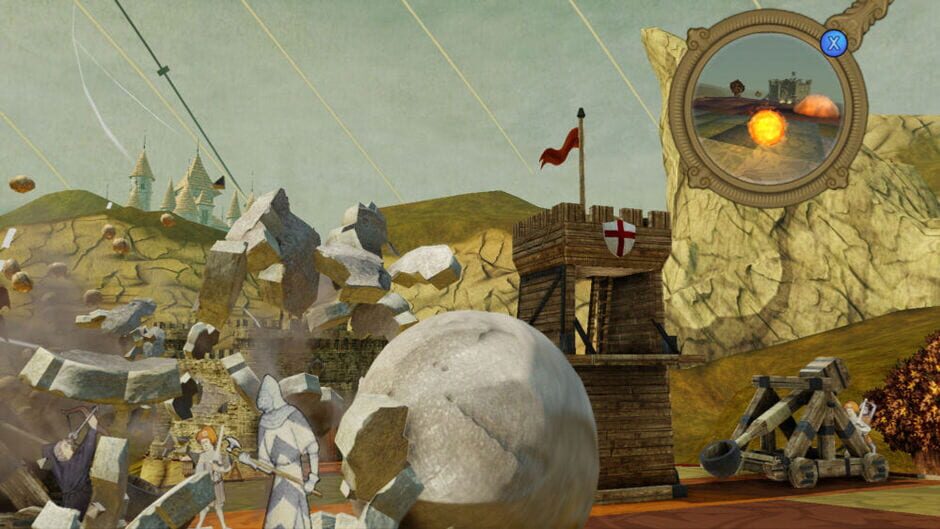 Screenshot from Rock of Ages