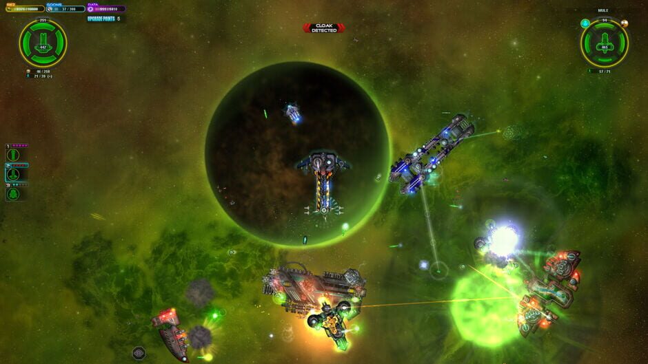 Screenshot from Space Pirates and Zombies