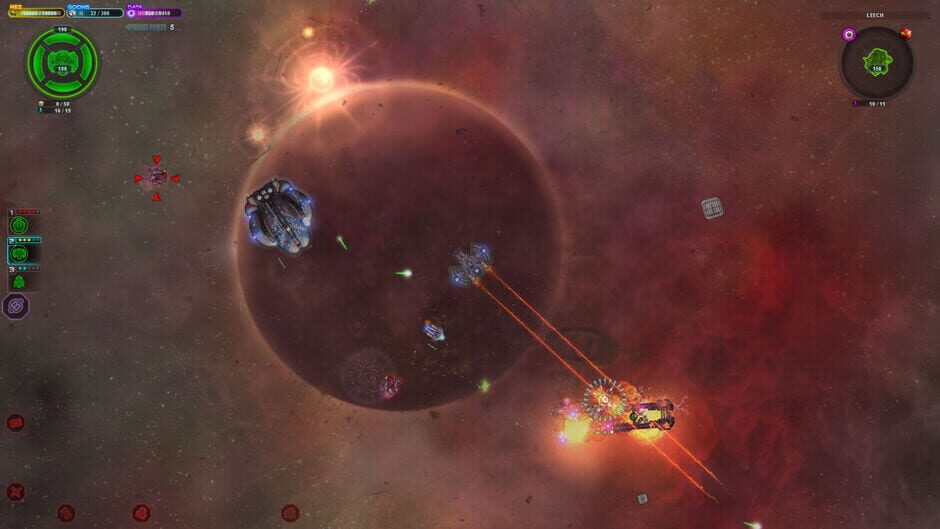Screenshot from Space Pirates and Zombies