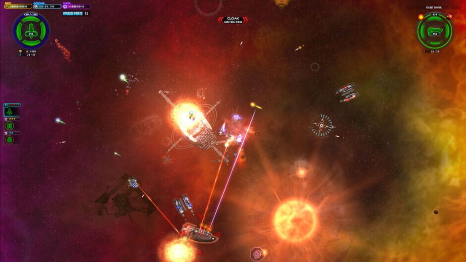 Screenshot from Space Pirates and Zombies