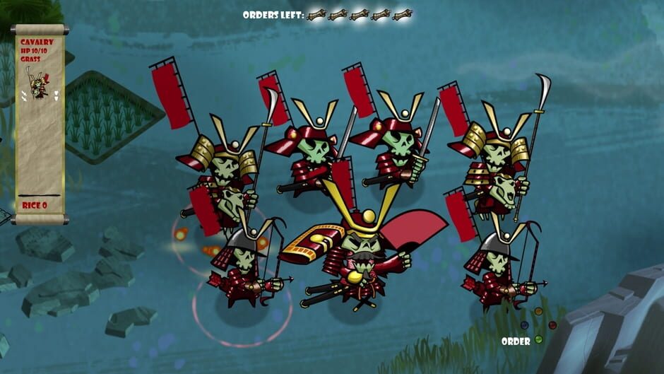 Screenshot from Skulls of the Shogun