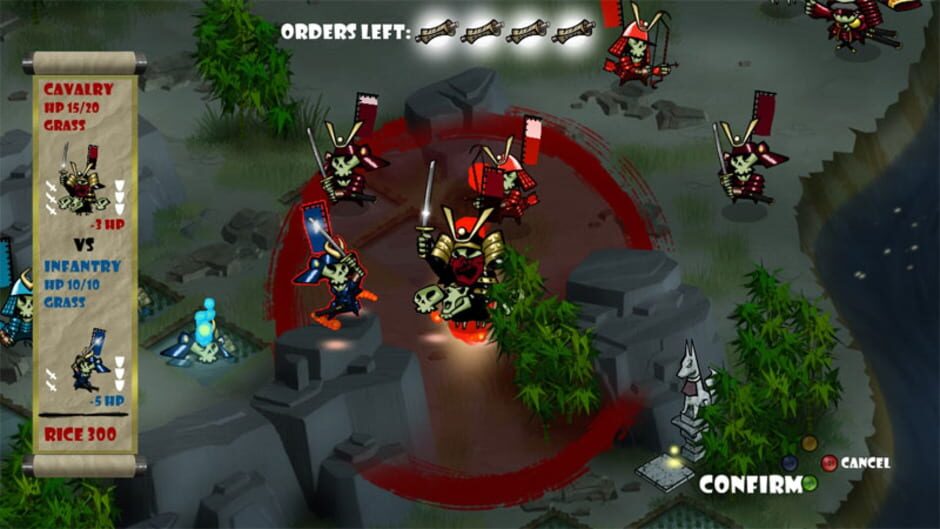 Screenshot from Skulls of the Shogun