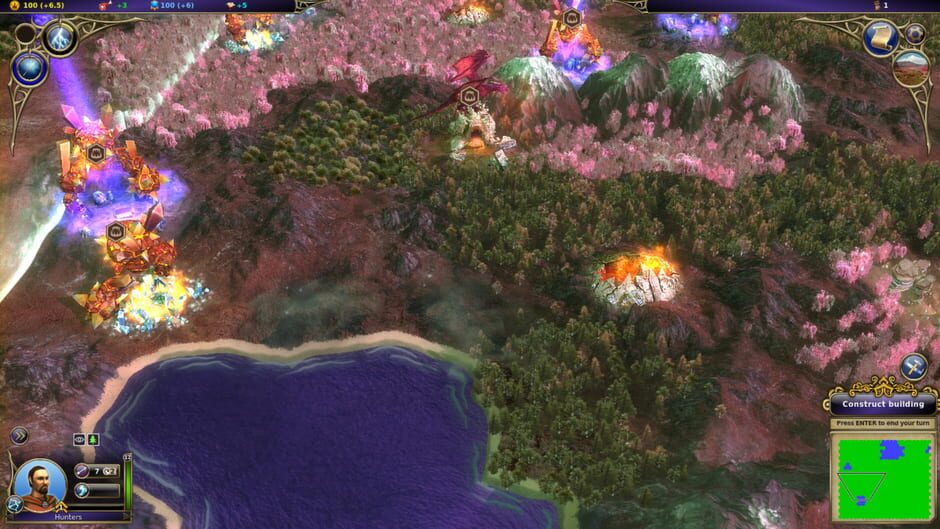 Screenshot from Warlock: Master of the Arcane