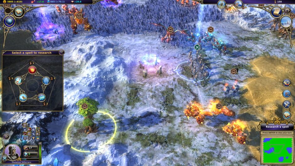 Screenshot from Warlock: Master of the Arcane