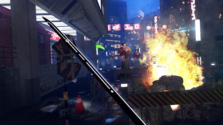 Screenshot from Sairento VR