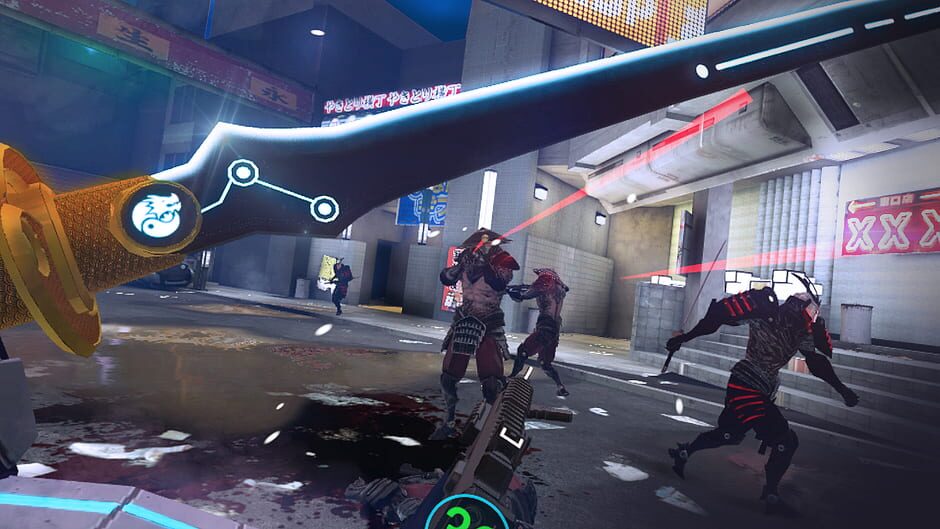 Screenshot from Sairento VR