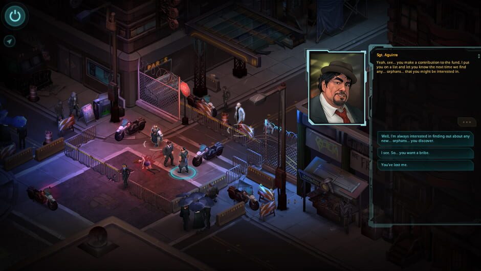 Screenshot from Shadowrun Returns