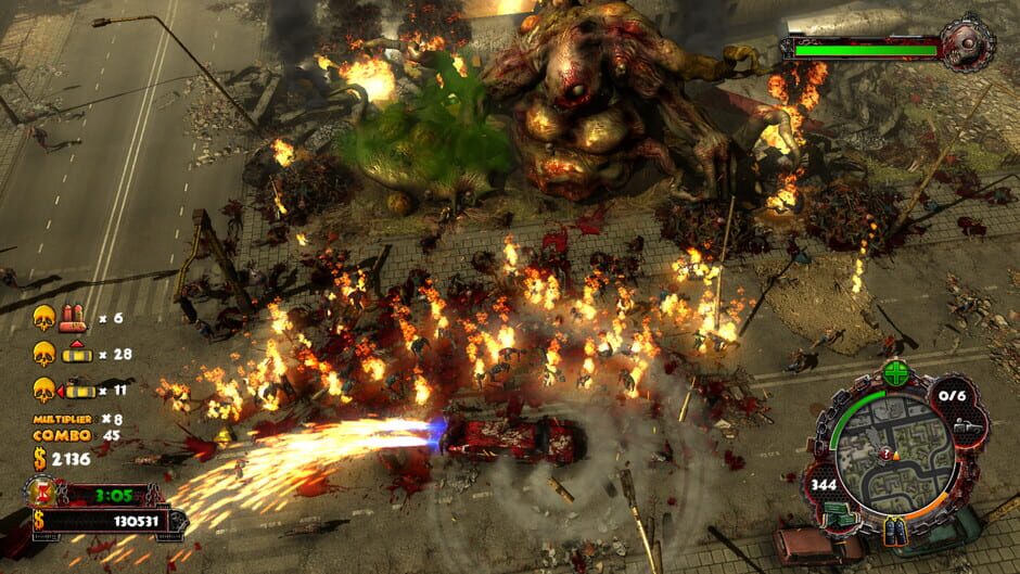 Screenshot from Zombie Driver HD