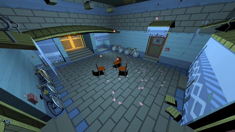 Screenshot from Quadrilateral Cowboy