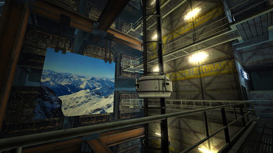 Screenshot from Aperture Tag: The Paint Gun Testing Initiative