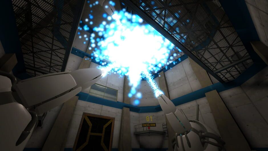 Screenshot from Aperture Tag: The Paint Gun Testing Initiative