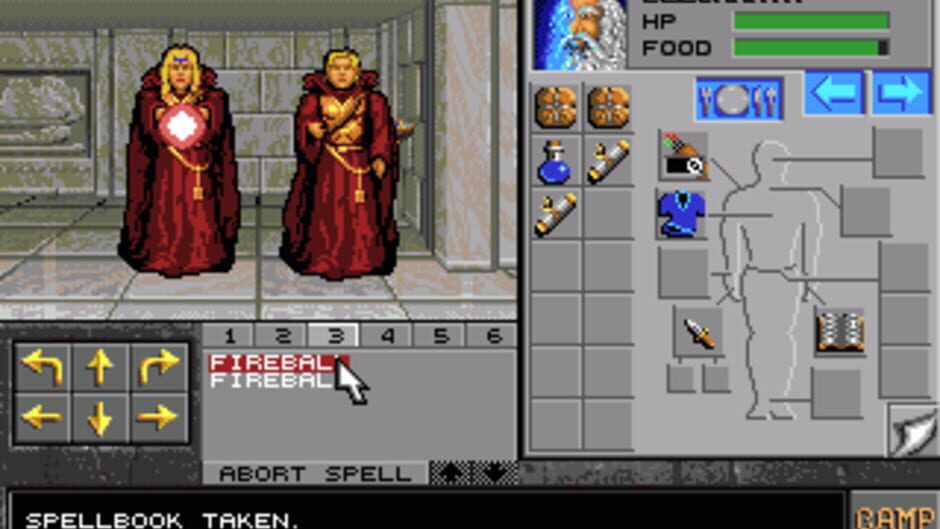 Screenshot from Eye of the Beholder II: The Legend of Darkmoon