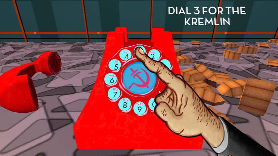 Screenshot from Jazzpunk