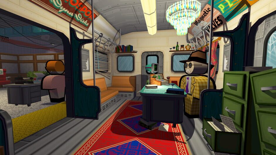 Screenshot from Jazzpunk