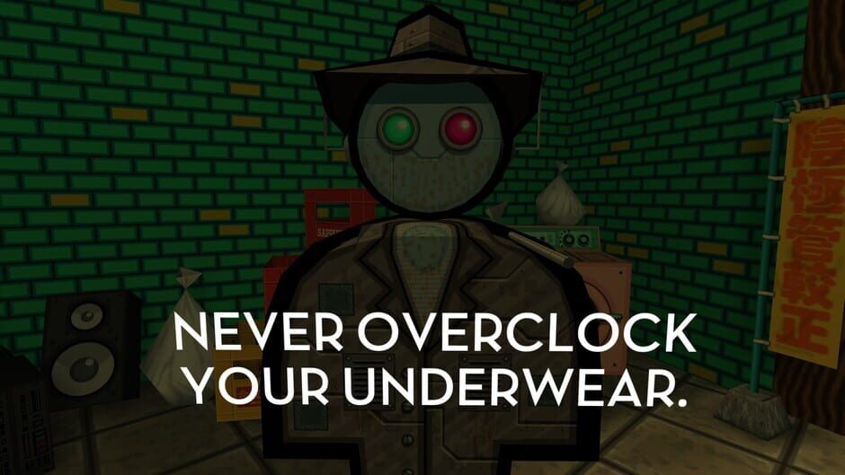 Screenshot from Jazzpunk