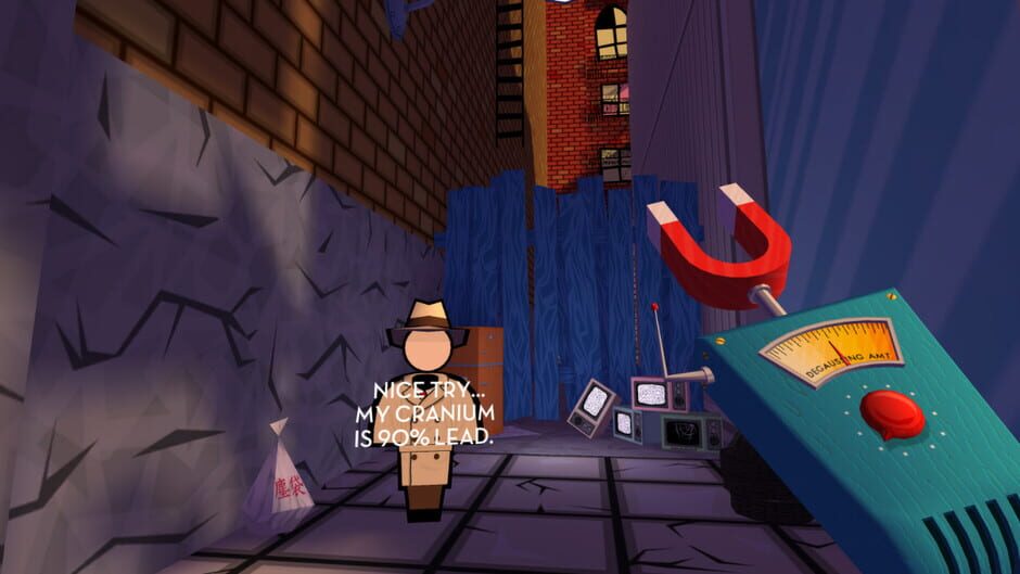 Screenshot from Jazzpunk