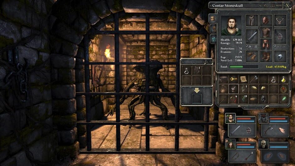 Screenshot from Legend of Grimrock