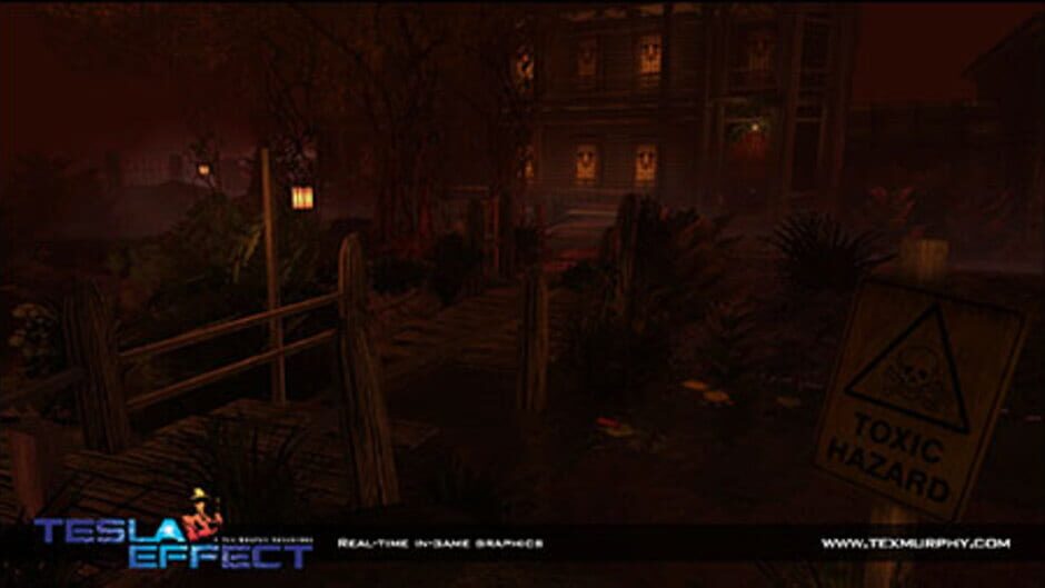 Screenshot from Tesla Effect: A Tex Murphy Adventure