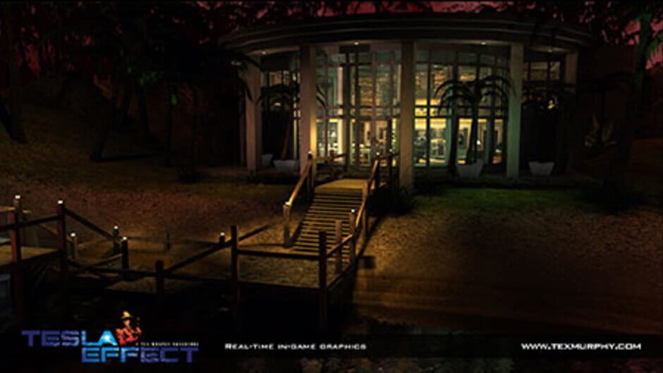 Screenshot from Tesla Effect: A Tex Murphy Adventure