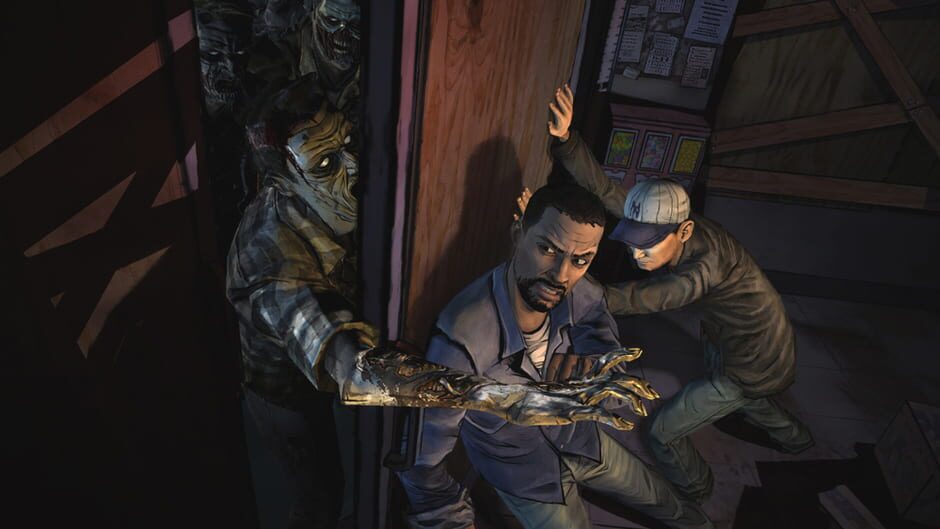 Screenshot from The Walking Dead