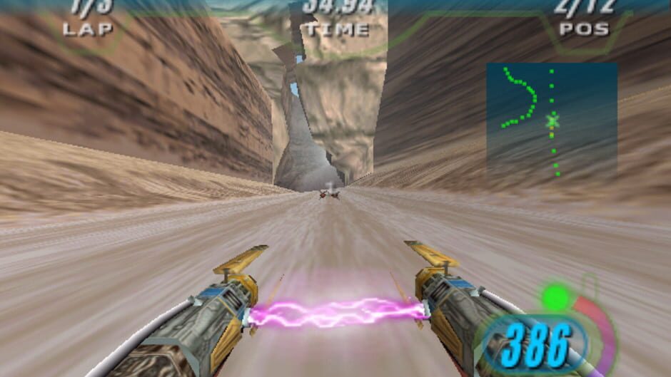 Screenshot from Star Wars: Episode I - Racer