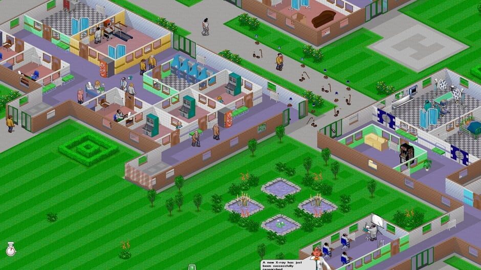 Screenshot from Theme Hospital