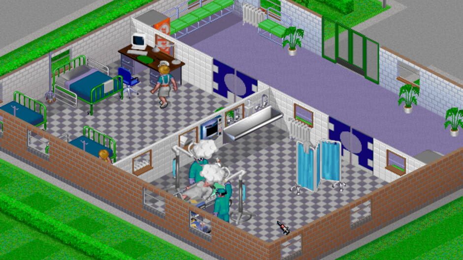 Screenshot from Theme Hospital