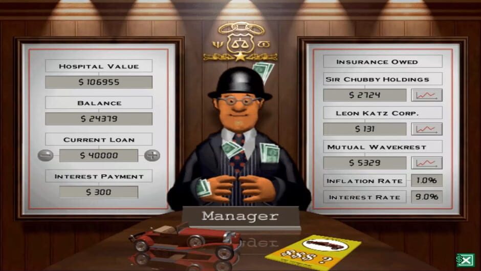 Screenshot from Theme Hospital