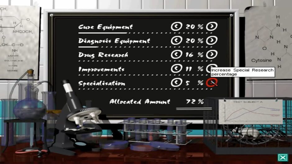 Screenshot from Theme Hospital