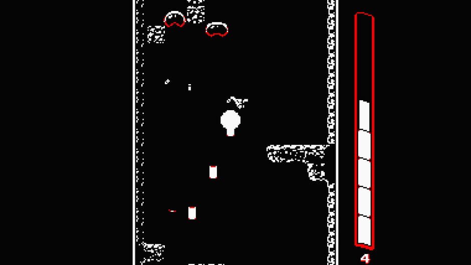 Screenshot from Downwell