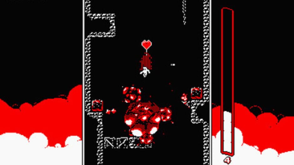 Screenshot from Downwell