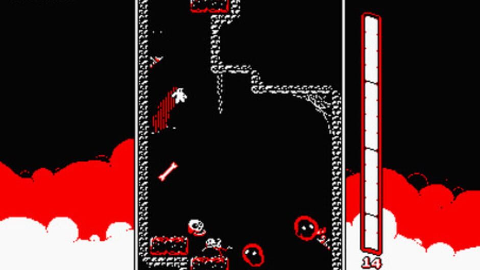 Screenshot from Downwell